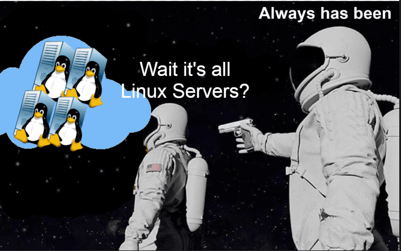 Cloud is just a bunch Linux VMs